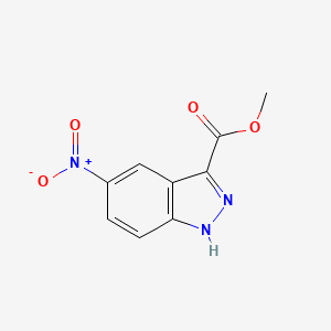 methyl 5-nitro-1H-indazole-3-carboxylate CAS 78155-75-6