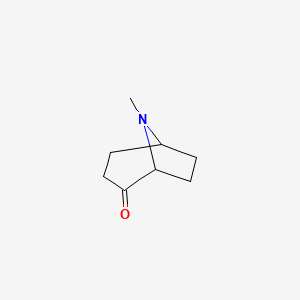 8-methyl-8-azabicyclo[3.2.1]octan-2-one CAS 78477-91-5