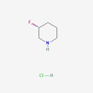 (3R)-3-fluoropiperidine;hydrochloride CAS 787564-37-8