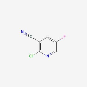 2-chloro-5-fluoropyridine-3-carbonitrile CAS 791644-48-9