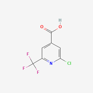 2-chloro-6-(trifluoromethyl)pyridine-4-carboxylic acid CAS 796090-23-8