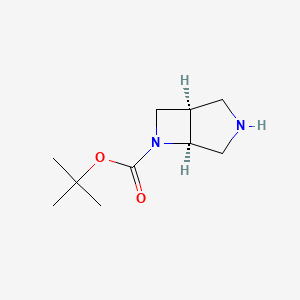 tert-butyl (1R,5S)-3,6-diazabicyclo[3.2.0]heptane-6-carboxylate CAS 799279-81-5
