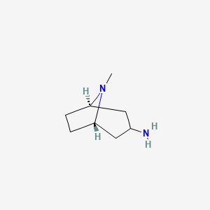 (1S,5R)-8-methyl-8-azabicyclo[3.2.1]octan-3-amine CAS 81487-04-9
