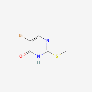 5-bromo-2-methylsulfanyl-1H-pyrimidin-6-one CAS 81560-03-4