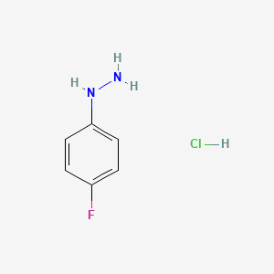 (4-fluorophenyl)hydrazine;hydrochloride CAS 823-85-8