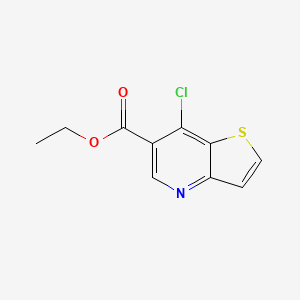 ethyl 7-chlorothieno[3,2-b]pyridine-6-carboxylate CAS 83179-01-5
