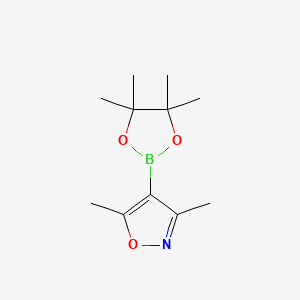3,5-dimethyl-4-(4,4,5,5-tetramethyl-1,3,2-dioxaborolan-2-yl)-1,2-oxazole CAS 832114-00-8