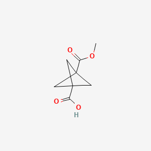 3-methoxycarbonylbicyclo[1.1.1]pentane-1-carboxylic acid CAS 83249-10-9