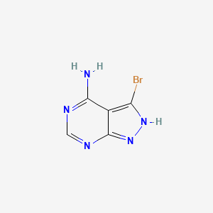 3-bromo-2H-pyrazolo[3,4-d]pyrimidin-4-amine CAS 83255-86-1