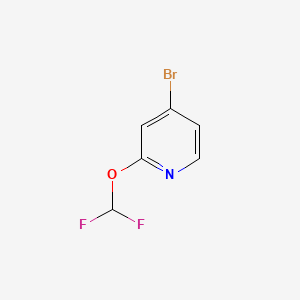 4-bromo-2-(difluoromethoxy)pyridine CAS 832735-56-5