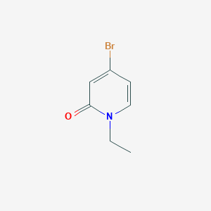 4-bromo-1-ethylpyridin-2-one CAS 832735-58-7