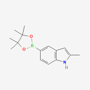 2-methyl-5-(4,4,5,5-tetramethyl-1,3,2-dioxaborolan-2-yl)-1H-indole CAS 837392-54-8