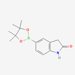 5-(4,4,5,5-tetramethyl-1,3,2-dioxaborolan-2-yl)-1,3-dihydroindol-2-one CAS 837392-64-0
