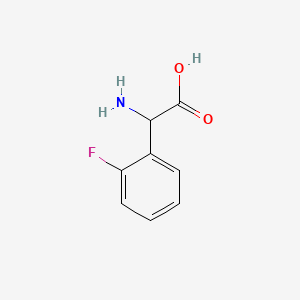 2-amino-2-(2-fluorophenyl)acetic acid CAS 84145-28-8