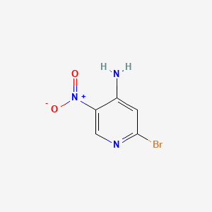 2-bromo-5-nitropyridin-4-amine CAS 84487-15-0