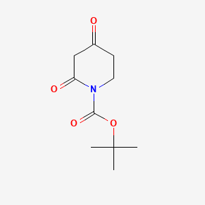 tert-butyl 2,4-dioxopiperidine-1-carboxylate CAS 845267-78-9