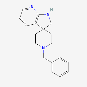 1'-benzylspiro[1,2-dihydropyrrolo[2,3-b]pyridine-3,4'-piperidine] CAS 845552-76-3