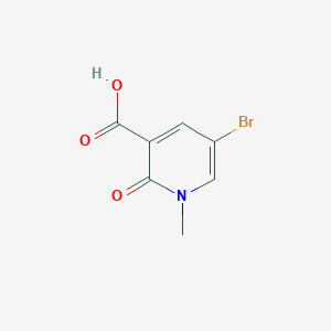 5-bromo-1-methyl-2-oxopyridine-3-carboxylic acid CAS 846048-15-5