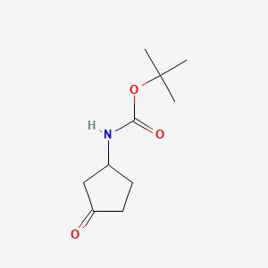 tert-butyl N-(3-oxocyclopentyl)carbamate CAS 847416-99-3