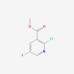 methyl 2-chloro-5-fluoropyridine-3-carboxylate CAS 847729-27-5