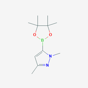 1,3-dimethyl-5-(4,4,5,5-tetramethyl-1,3,2-dioxaborolan-2-yl)pyrazole CAS 847818-79-5