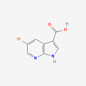 5-bromo-1H-pyrrolo[2,3-b]pyridine-3-carboxylic acid CAS 849068-61-7
