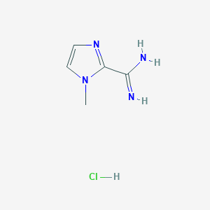 1-methylimidazole-2-carboximidamide;hydrochloride CAS 849600-64-2