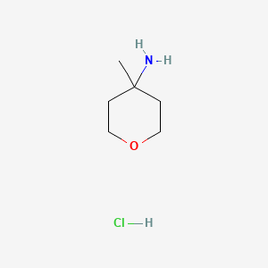 4-methyloxan-4-amine;hydrochloride CAS 851389-38-3