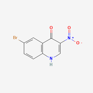 6-bromo-3-nitro-1H-quinolin-4-one CAS 853908-50-6