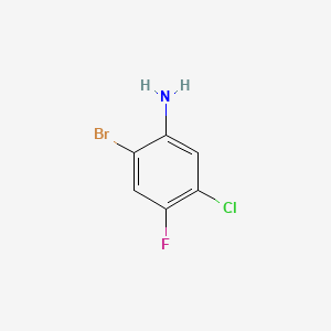 2-bromo-5-chloro-4-fluoroaniline CAS 85462-59-5