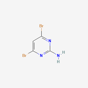 4,6-dibromopyrimidin-2-amine CAS 856973-26-7