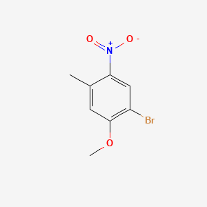 1-bromo-2-methoxy-4-methyl-5-nitrobenzene CAS 861076-28-0