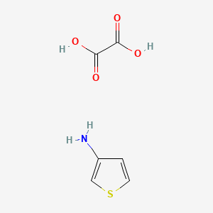 oxalic acid;thiophen-3-amine CAS 861965-63-1