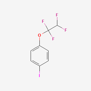 1-iodo-4-(1,1,2,2-tetrafluoroethoxy)benzene CAS 863323-03-9