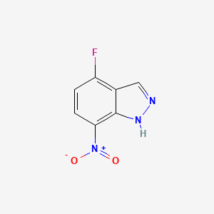 4-fluoro-7-nitro-1H-indazole CAS 866144-02-7