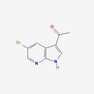 1-(5-bromo-1H-pyrrolo[2,3-b]pyridin-3-yl)ethanone CAS 866545-96-2