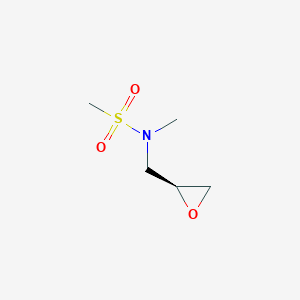 N-methyl-N-[[(2S)-oxiran-2-yl]methyl]methanesulfonamide CAS 866777-98-2