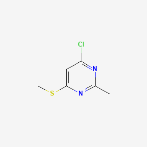 4-chloro-2-methyl-6-methylsulfanylpyrimidine CAS 867131-59-7