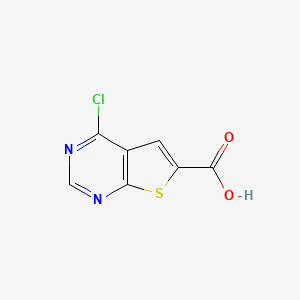 4-chlorothieno[2,3-d]pyrimidine-6-carboxylic acid CAS 86825-96-9