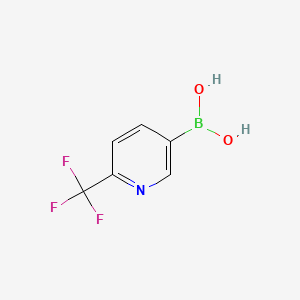 [6-(trifluoromethyl)-3-pyridinyl]boronic acid CAS 868662-36-6