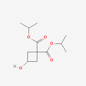 dipropan-2-yl 3-hydroxycyclobutane-1,1-dicarboxylate CAS 869109-31-9