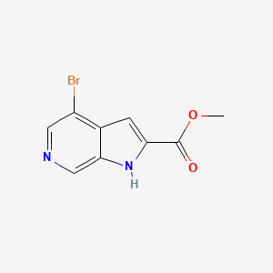 methyl 4-bromo-1H-pyrrolo[2,3-c]pyridine-2-carboxylate CAS 870235-32-8