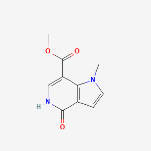 methyl 1-methyl-4-oxo-5H-pyrrolo[3,2-c]pyridine-7-carboxylate CAS 871819-42-0