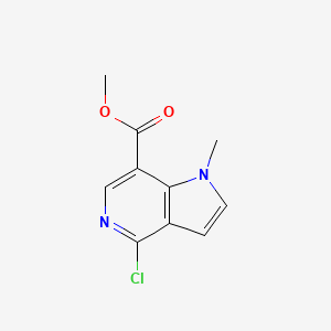 methyl 4-chloro-1-methylpyrrolo[3,2-c]pyridine-7-carboxylate CAS 871819-43-1