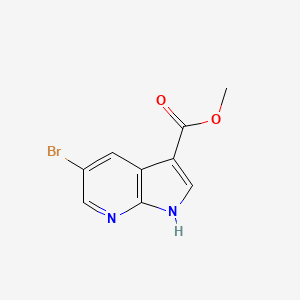 methyl 5-bromo-1H-pyrrolo[2,3-b]pyridine-3-carboxylate CAS 872619-43-7