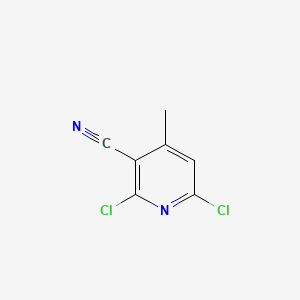2,6-dichloro-4-methylpyridine-3-carbonitrile CAS 875-35-4