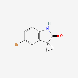 5-bromospiro[1H-indole-3,1'-cyclopropane]-2-one CAS 875071-97-9