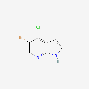 5-bromo-4-chloro-1H-pyrrolo[2,3-b]pyridine CAS 876343-82-7