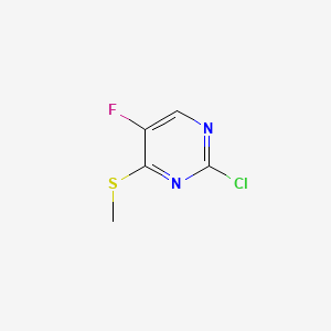 2-chloro-5-fluoro-4-methylsulfanylpyrimidine CAS 87789-51-3