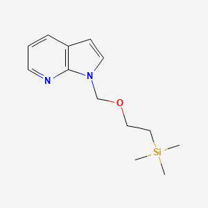 trimethyl-[2-(pyrrolo[2,3-b]pyridin-1-ylmethoxy)ethyl]silane CAS 879132-46-4